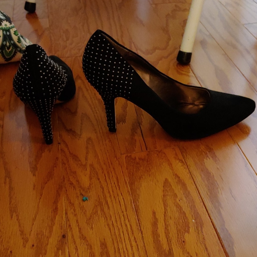 Black heels